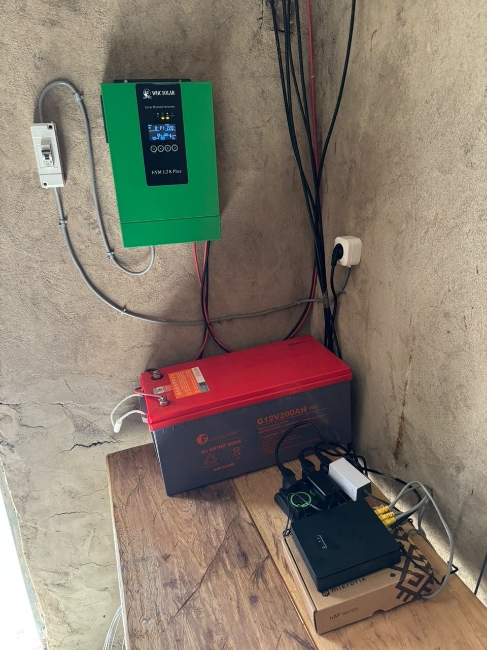 Installation réseau et solaire ISPT